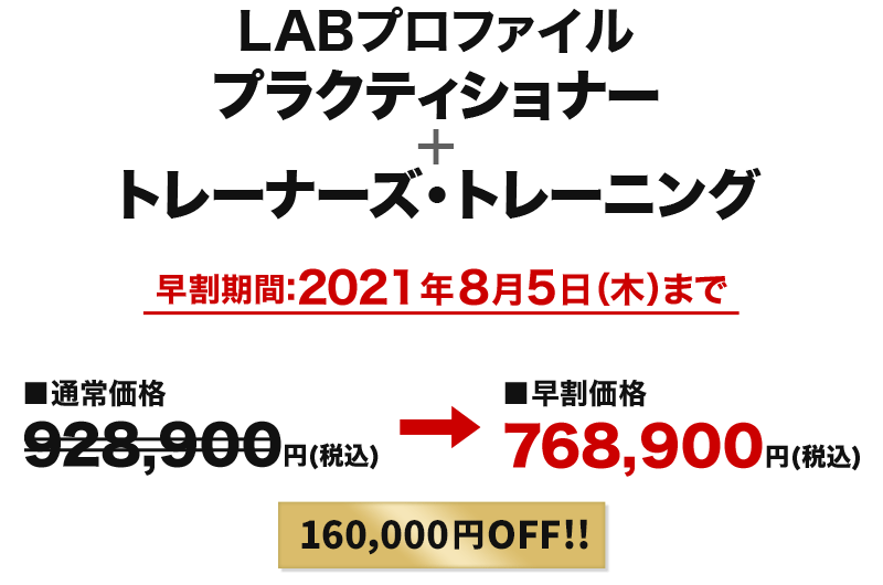 LABプロファイルプラクティショナー+トレーナーズ・トレーニング